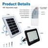 YLZKIX 198 LED Solar Lights Outdoor, IP67 Waterproof Solar Powered
