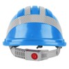 Construction Site Protective, Ventilate ABS Hard Hat Reflective Cap Stripe
