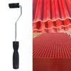 Fiberglass Laminating Roller 22x50mm Bristle Bubble Roller Aluminum Alloy Acetone