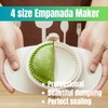 MUMSUNG Empanada Maker Press, 4Size (6"+4"+3"+2.6") Professional Dumpling Maker Mold