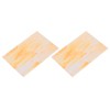 QUARKZMAN 2 Stück Stained Glass Sheet Mosaic Tile 7,9 Zoll