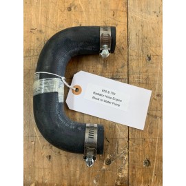 John Deere 650/ 750 Tractor Radiator Hose (Engine to Water Pump) w/ Clamps