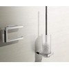 Keuco Edition 11 Toilet Roll Holder Open Shape Brushed Black