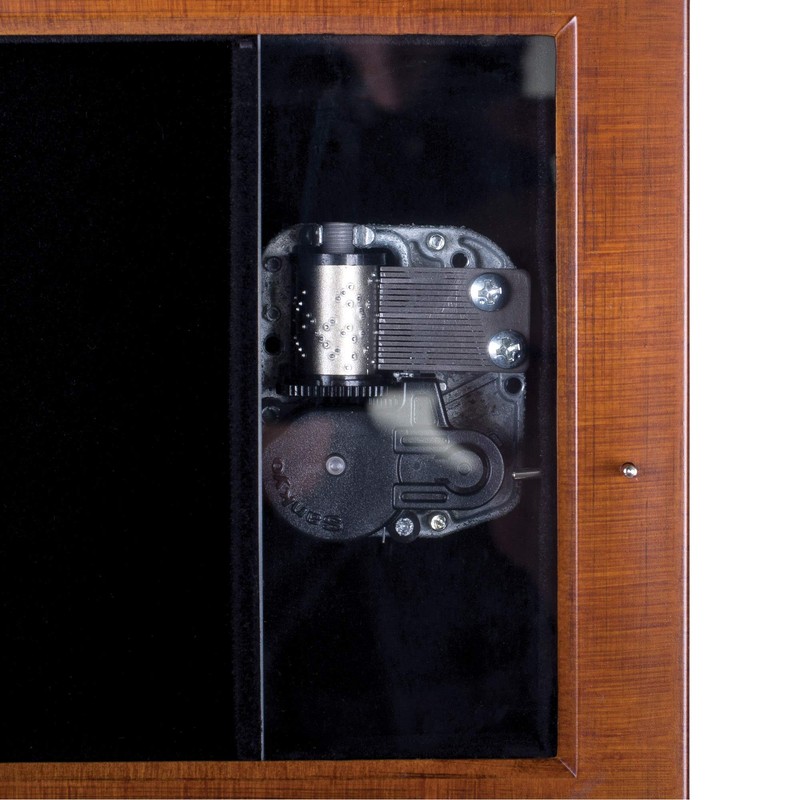 God Grant Me The Serenity Woodgrain Keepsake Music Box Plays
