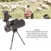 12x50 Monocular Telescope 50mm Aperture Bright Clear HD Outdoor Telescope