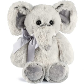 Bebamour 42cm Elephant Teddy Bear Baby Stuffed Animals Soft Toys Teddy Bears for Girs Gifts, Christening, Baby Shower, Birthday, Christmas Toys for Kids