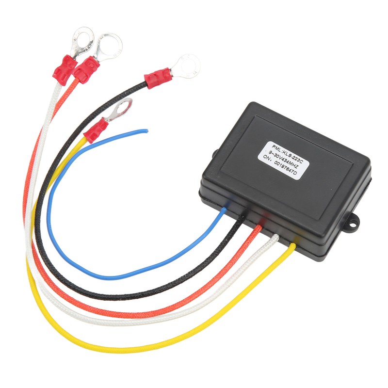 Wireless Winch Remote Control Kit with Indicator 75ft Range 12V