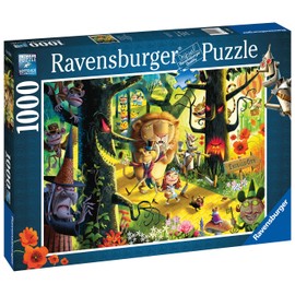 Ravensburger Lions, Tigers & Bears, Oh My! 1000 Piece Jigsaw Puzzle for Adults - 16566 - Every Piece is Unique, Softclick Technology Means Pieces Fit Together Perfectly
