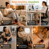 Portable Heated Foot & Hand & Neck Massager with Vibration