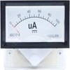 호환 85C17 패널 마운트 아날로그 전류계 게이지 DC 0-100uA 50uA