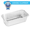 MontoPack Aluminum Disposable Loaf Pans | Deep Standard Size 8.5”