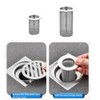 UtySty 2 Pack Hair Catcher Sink Drain Filter Stainless Steel