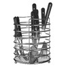 Premier Housewares Cutlery Caddy - Chrome