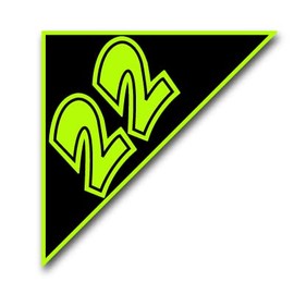 2 Digit Chartreuse & Black Auto Angle 2018 Model Years Windshield Sticker CAR DEALERSHIP AUTO Dealer Supplies