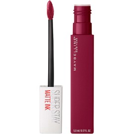 Maybelline Superstay Matte Ink, Labial Líquido Mate con Pigmentos de Color Intenso, Larga Duración Hasta 16 Horas, No Transfiere, Tono 115 Founder, 5 ml