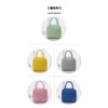 U-SITU BD002 Lunch Bag, Large Capacity, Cute, Smile, Lunch Bag,