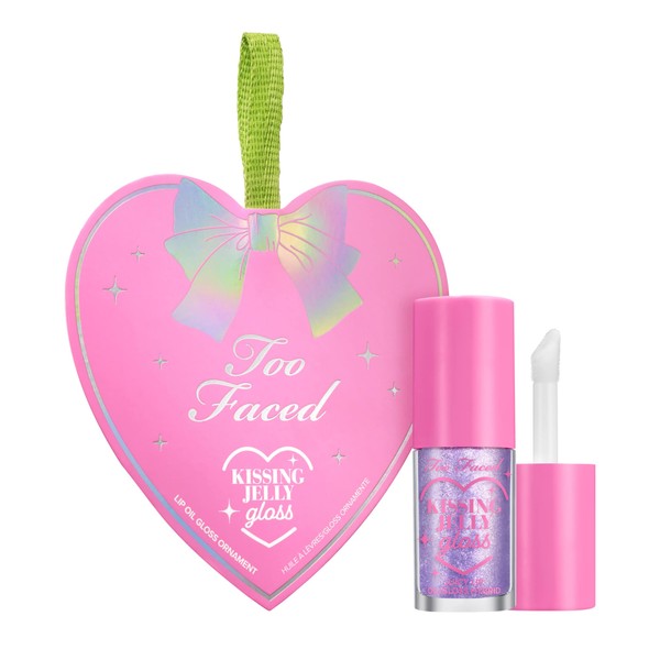 Too Faced Kissing Jelly Ornament | Holiday Hydrating Lip Oil
