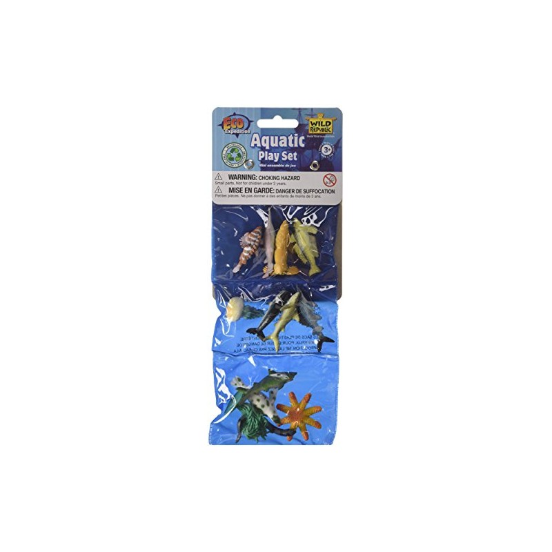 12 Piece Aquatic Animals Playset