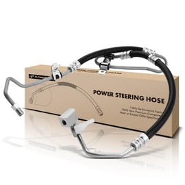 A-Premium Power Steering Pressure Hose Line Assembly Compatible with Toyota 4Runner & Lexus GX470, 2003-2009, 4.7L, with Washer, Pump to Gear/Rack Pinion