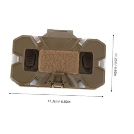 BESPORTBLE Tactical Vest Phone Mount Holder Chest Phone Board Foldable Navigation Gear for Outdoor Activities