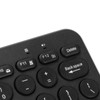 Keyboard Mouse Combo 2.4G Wireless Round Keycaps Ergonomic Design Silent