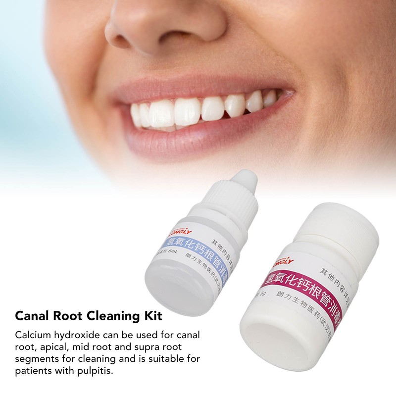 Dental Canal Root Calcium Hydroxide Cleaning Kit Deep Cleansing Safe
