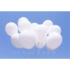 30 Pack 12" Round Balloons Standard White 30cm White Balloons