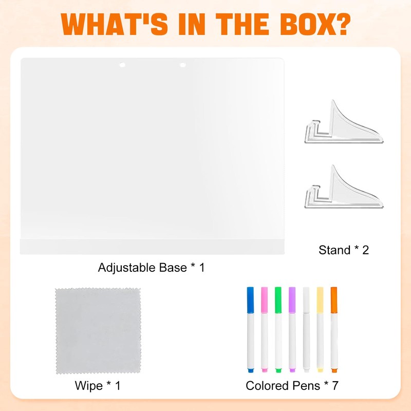 weiclianhp LED Note Board with Colours