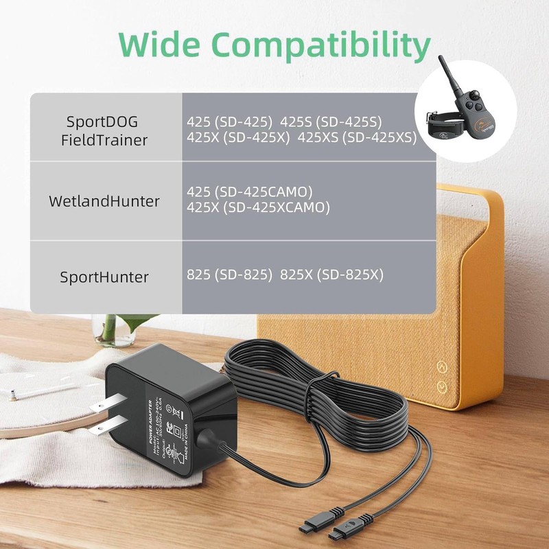 5V Charger Replacement for SportDOG Charging Adaptor Only Compatible with