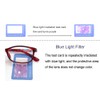 Mcoorn Lightweight Flexible Computer Blue Light Blocking Small Face Reading