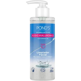 POND'S Limpiador Facial Hydra Active con Ácido Hialurónico 200 mL