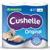 Cushelle Toilet Roll White, Pack of 4