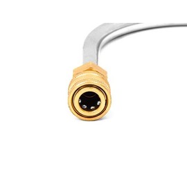 Sellerocity Pressure Washer Add On Gutter Cleaner Extension 1/4 NPT Connectors 4100 PSI, Compatible with BE Pressure 85.400.007 & General Pump D20011