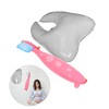 Kisangel 2pcs White Tooth Balloons for Shower Decorations Unique Tooth