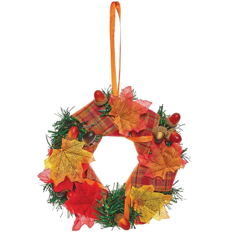 Baker Ross FN300 Autumn Wreaths Craft Kit - Craft Autumn