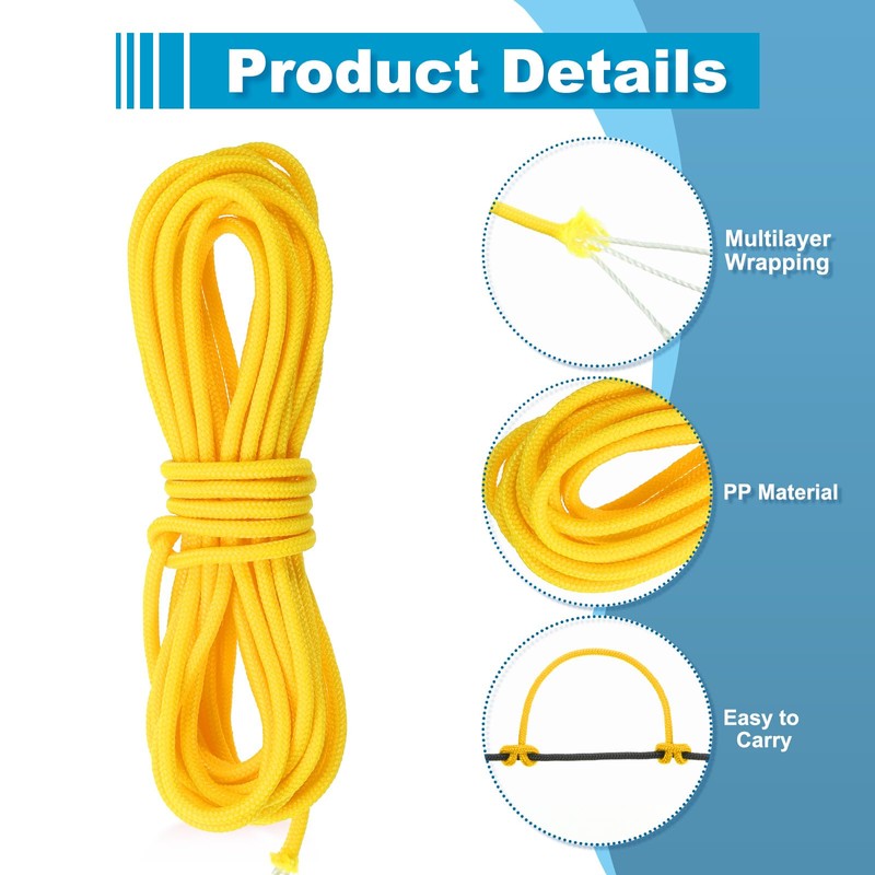 sourcing map 10 Feet Archery D Loop Rope String Nocking