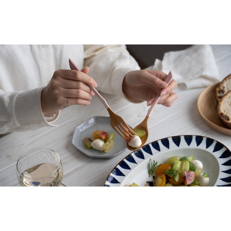 Rivet RV-306SF1 Dull Color Cutlery Set, Nadeshiko