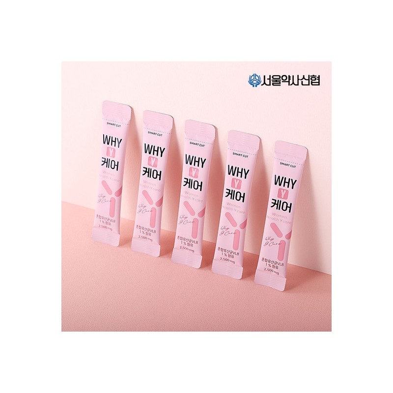 Seoul Pharmacists Credit Union WHY Y Care Vaginal-Derived Probiotics 30