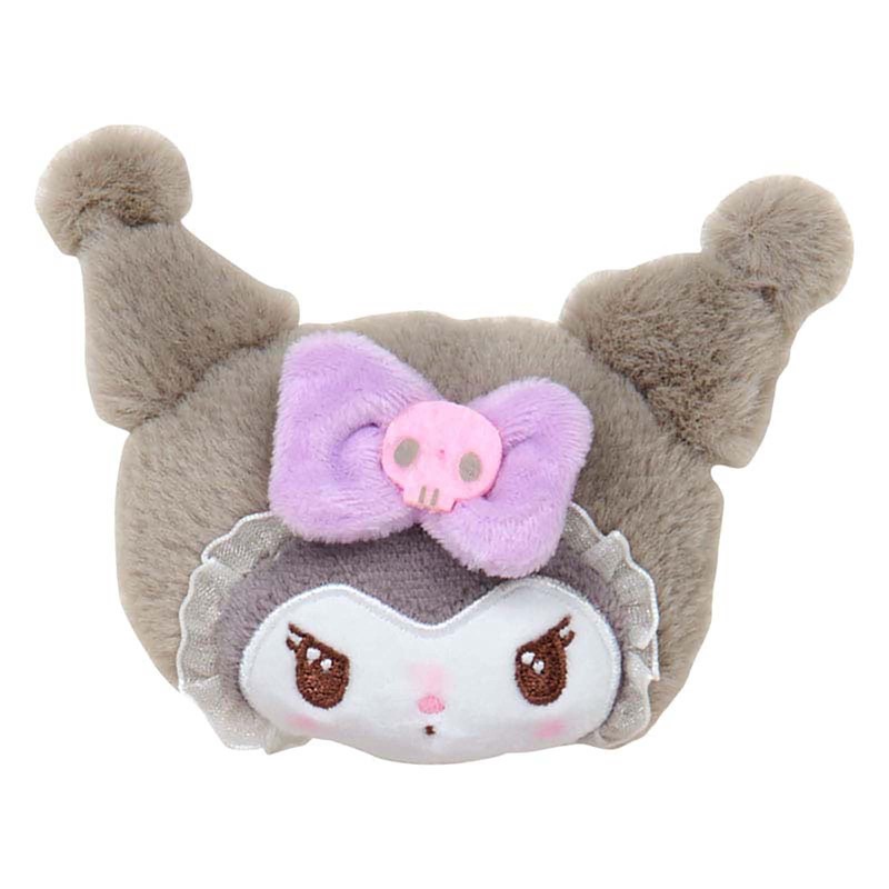 Sanrio Mikko Illustrations Hair Clip Set Kuromi Right-facing and Left-facing
