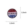 HUAQIGUO 1986 Ferris Bueller's Day Off Red Enamel Brooch Pin