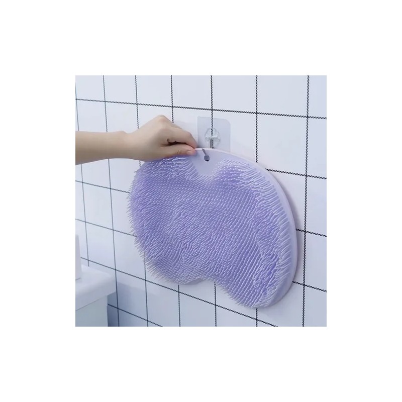 Limpieza Pies Tapete Ducha Exfoliante Espalda Higiene F