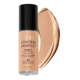 Milani Conceal + perfect 2-in-1 Foundation + concealer 04 Medium Beige