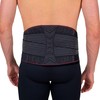 Gladiator Sports Back Brace with Rods - Back Support -
