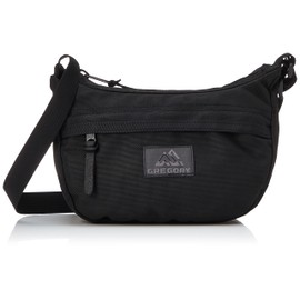 Gregory Men's Shoulder Bag, Teeny Satchel, Cordura Ballistic Black