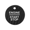 Partuto Engine Start Stop Button Cover, Front Ignition Starter Switch