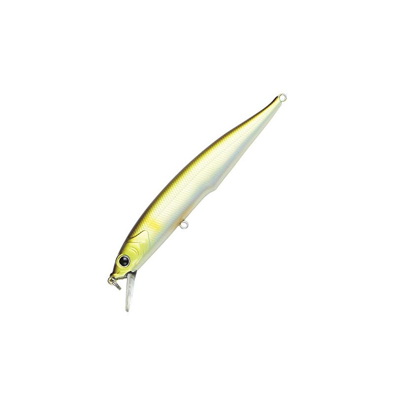 Alphatackle Bass Lure CRAZEE MINNOW Crazy Minnow 96SF #03 Pearl