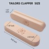 Beech Wood Tailors Clapper - Professional Quilting & Sewing Tool