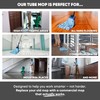 Large Microfiber Tube Mop with Stainless Steel Handle | Microfiber