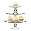 Crisa Pastelero Plato Y Base De 3 Pisos Desmontable Envio