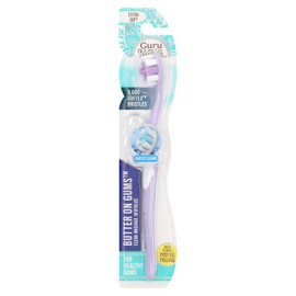 GuruNanda Dental Guru Soft Clinical Care+ Xtra Clean Cepillo de dientes con tapa de cepillo azul